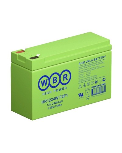 WBR HR1224W F2F1. Аккумулятор герметичный свинцово-кислотный. WBR в Челябинске