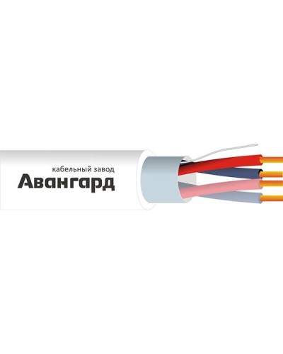 КПСЭнг(А)-FRLSLTx 2х2х1,0 (Авангард). Кабель для систем ОПС и СОУЭ огнестойкий, не поддерживающий горения, экранированный. Авангард в Челябинске