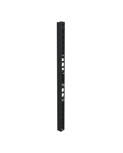 Организатор вертикальный с крышкой 47U, 90мм, для IT-CQE черный (R5VRPC4790B). Организатор вертикальный с крышкой. ДКС в Челябинске