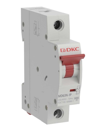 YON max MD63N 1P 32А 6кА C (MD63N-1PC32). Автоматический выключатель. ДКС в Челябинске