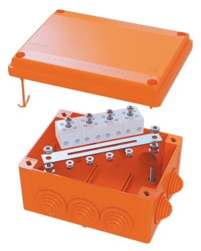 Коробка FS 100х100х50 5P (FSB10506): Коробка ответвительная огнестойкая из термопласта в Челябинске