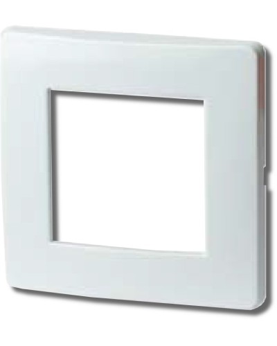 Рамка на 2 модуля (одноместная), белая (75010W): Рамка одноместная, Brava в Челябинске