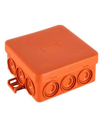 Коробка JBL085 85х85х38, 12 вых., 4P (0,15...6мм²) (43755HF): Коробка монтажная, огнестойкая, без галогена в Челябинске