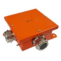 Коробка SMB120 металлическая 120х120х60, 9P (1,5-6 мм²) (56254E). Коробка, огнестойкая. Экопласт