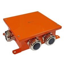 Коробка SMB165 металлическая 164х164х65, 3P (0,15-2,5 мм²) (56009E). Коробка, огнестойкая. Экопласт