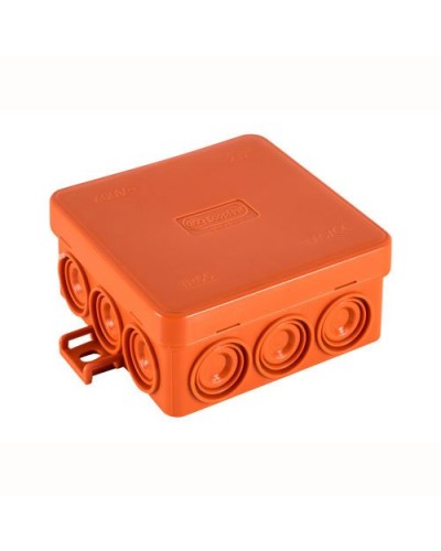 Коробка JBL085 85х85х38, 12 вых., 3P (0,15...2,5мм²) (43065HF). Коробка монтажная, огнестойкая, без галогена. Экопласт в Челябинске