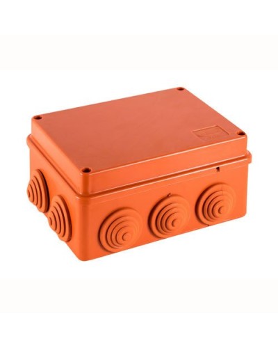 Коробка JBS150 150х110х70, 10 вых., 10P (0,15...2,5мм²) (43089HF). Коробка монтажная, огнестойкая, без галогена. Экопласт в Челябинске