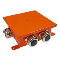 Коробка SMB165 металлическая 164х164х65, 3P (1,5-10 мм²) (56309). Коробка, огнестойкая. Экопласт