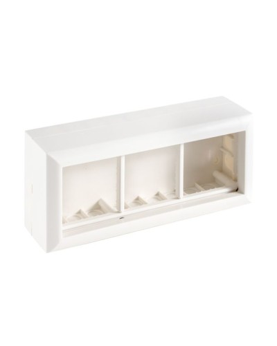 Коробка на 3 модуля для механизмов 45х45мм SM45/6 (72946): Коробка для механизмов в Челябинске