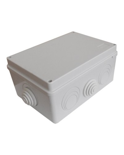 Коробка JBS210 210х150х100, 8 вых., 24P (0,15...2,5мм²) серая (43636HF-GR). Коробка монтажная, огнестойкая, без галогена. Экопласт в Челябинске