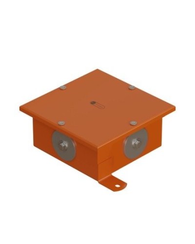 Коробка SMB120 металлическая 120х120х60, 4 металлических заглушки (56004S). Коробка, 4 металлические заглушки. Экопласт в Челябинске