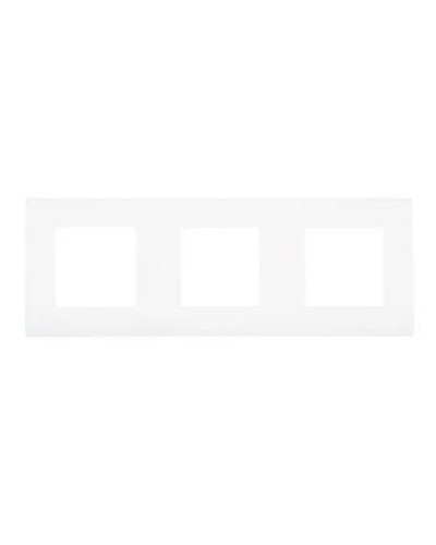 Рамка 3-постовая, белая, LK45 (854304): Рамка в Челябинске