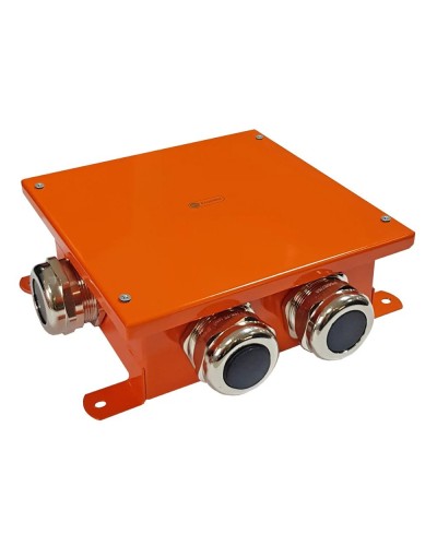 Коробка SMB165 металлическая 164х164х65, 9P (0,15-2,5 мм²) (56059). Коробка, огнестойкая. Экопласт в Челябинске