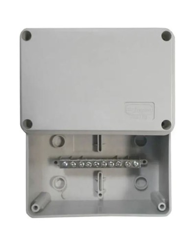 Коробка (КУП) JBS120 120х80х50, 6 вых, IP55 (44008KP). Коробка уравнивания потенциалов (КУП), 6х9мм, 8 зажимов. Экопласт в Челябинске