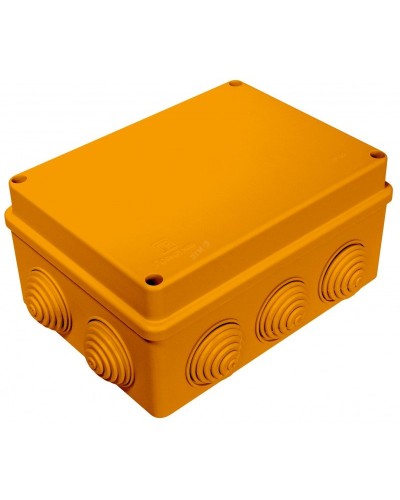 Коробка JBS150 150х110х70, 10 вых., 10P (1,5…6мм²) (43249HF): Коробка монтажная, огнестойкая, без галогена в Челябинске