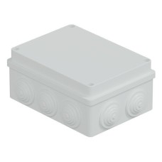Коробка JBS150 150х110х70, 10 вых., IP55, белая (44009W-1). Коробка монтажная. Экопласт
