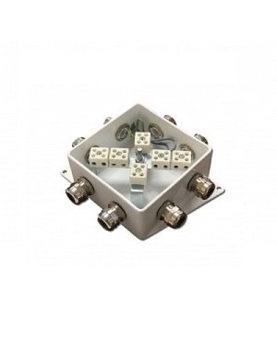 КМ-О (12к*10,0)-IP66-120х120, четыре ввода: Коробка монтажная огнестойкая в Челябинске