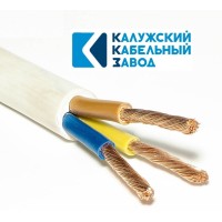 ПВС 3х10,0 белый ГОСТ ККЗ. Провод со скрученными жилами. ККЗ (Калужский Кабельный Завод)