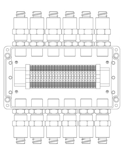 КВМК 2401. Коробка коммутационная взрывозащищенная. Компания СМД в Челябинске