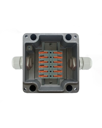 МКС Мороз, 2В, с клеммниками REXANT, IP66/IP68. Коробка коммутационная металлическая. Магнито-Контакт в Челябинске