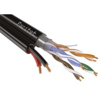 ParLan combi F/UTP2 Cat5e + 2х0,75 PE. Кабель «витая пара» (LAN) для структурированных систем связи. Паритет