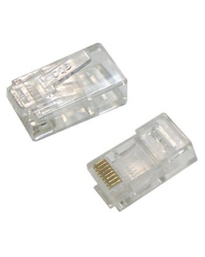 RJ-45 джек (8P8C) (100 шт). Разъем RJ-45. Прочие зарубежные в Челябинске