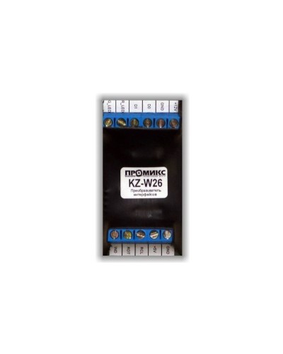 Promix-AD.CI.01 (KZ-W26). Преобразователь интерфейса ISO-7811 в Wiegand-26. Промикс в Челябинске