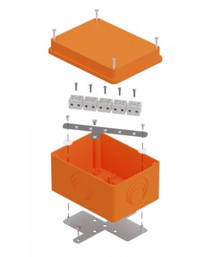 Коробка огнестойкая 150х110х90 E15-E120 для о/п (40-0351-FR1.5-10). Коробка огнестойкая для открытой установки. Промрукав в Челябинске
