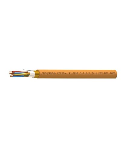 КПСЭСнг(А)-FRHF 1х2х1,0 (Спецкабель). Кабель огнестойкий, с пониженным дымо- и газовыделением. Спецкабель в Челябинске