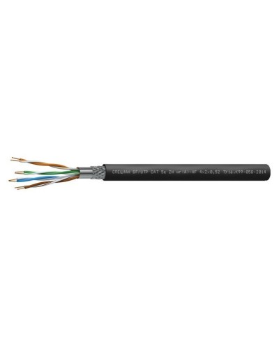 СПЕЦЛАН SF/UTP Cat 5e ZH нг(А)-HF 4х2х0,52. Кабель «витая пара» (LAN) для структурированных систем связи. Спецкабель в Челябинске