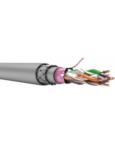 TechnoLAN F/UTP SWA PS Cat 5e ZH нг(A)-HF 2x2x0,52. Кабель «витая пара» (LAN) для структурированных систем связи. СПКБ-Техно в Челябинске