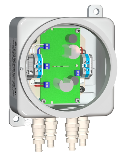 БПУ-2-220VAC-24VDC/2,0A ВБ. Блок питания уличный взрывозащищенный. Тахион в Челябинске